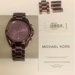 Michael Kors Bradshaw Stainless Steel Watch MK6721